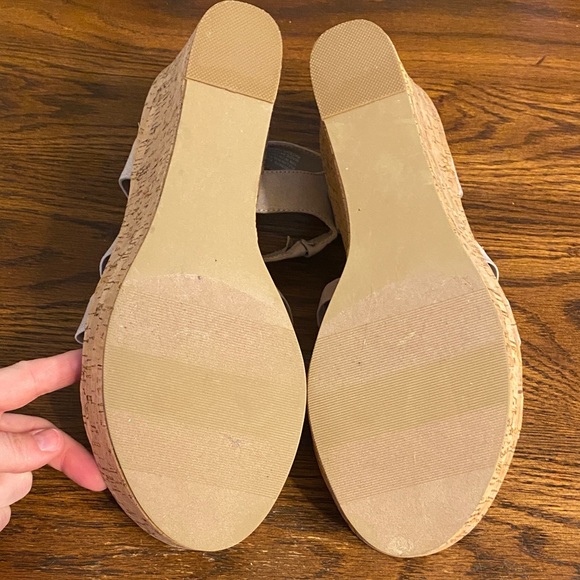 Torrid Beige Strappy Sandals with Front Zipper size 13 - Picture 10 of 11